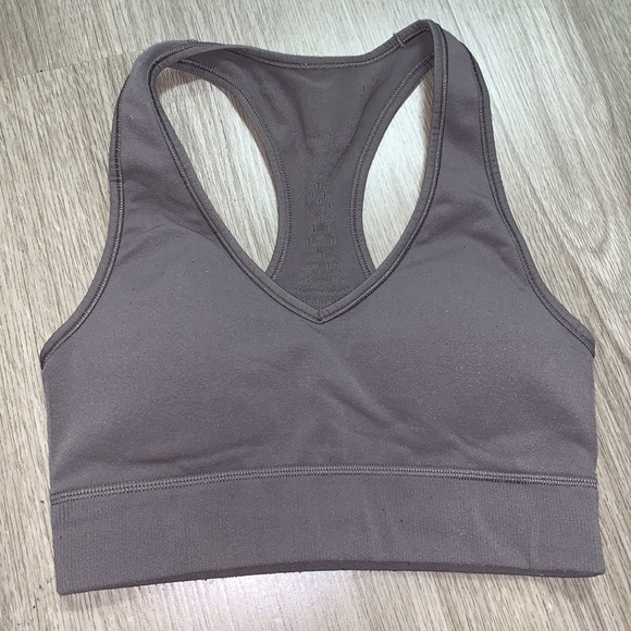 Lululemon Purple Mesh Back Bra- S - Picture 6 of 6